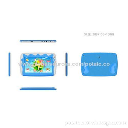Kids' Tablet PCs, 7-inch, RK3026 Dual-core, 800 x 480 Pixels Resolution with Dual Camera